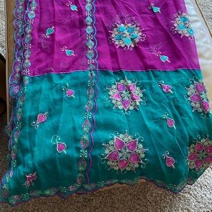 Dupatta scarf beautiful vibrant colors